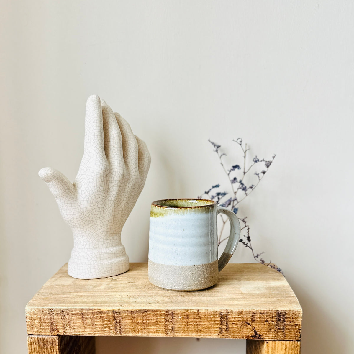 Hand thrown espresso cups in a flecked stoneware — Pottery West